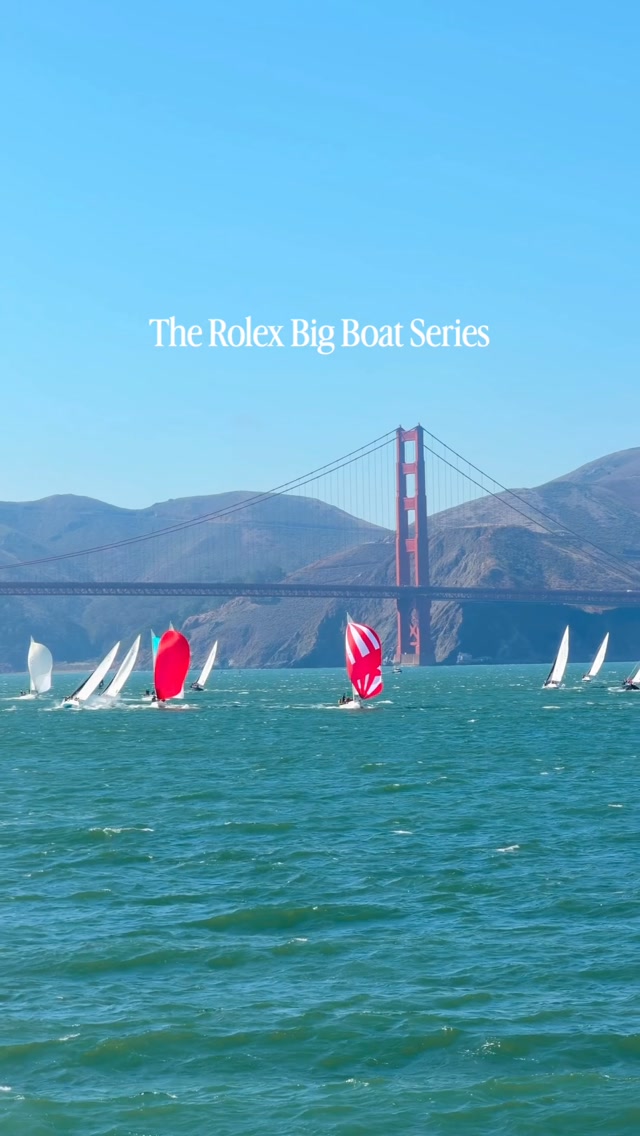 Happening now! September 16th-20th ⛵️ Rolex’s Big Boat Series is St Francis Yacht Club’s marquee regatta ✨ sailed every September in San Francisco since 1964, this is the 62nd edition where 700 sailors and 81 boats are competing to win championship titles, trophies, and Rolexes (watch til the end to see 🤩)

It was so fun watching the race from the St Francis Yacht Club, which has been named the number one yacht club in the United States by Platinum Clubs of America 🏆 it has prime views of the boats and the Golden Gate Bridge 🌁 

Save and share this post with someone you want to watch the race with ⛵️
