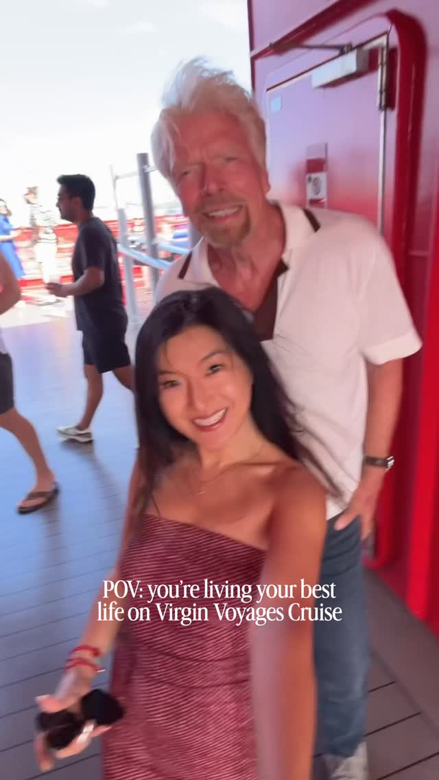 Having the time of my life at the Virgin Voyages x TikTok creator cruise! 🚢 everything from their Scarlet Night party to their shows were a blast 🍾 can’t wait to show you more ☺️

#sailingwithvirgin #virginvoyages