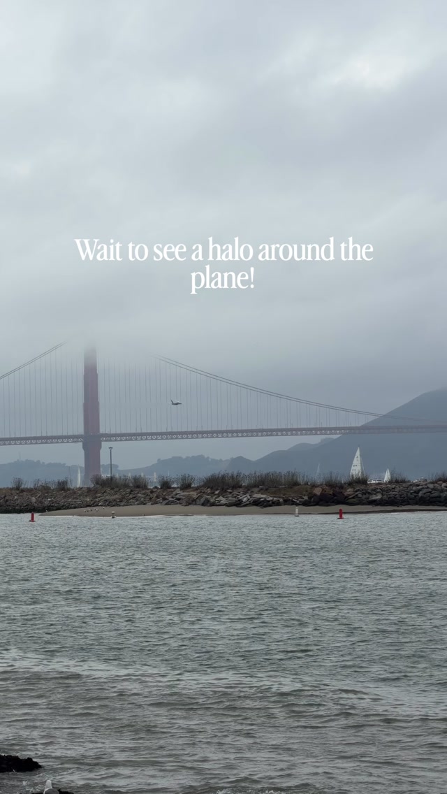 Coolest thing ever!! I think it might be caused by the exhaust? 😆 

📅 Fleet Week 2026 Day 1 
📍Marina Green, San Francisco, CA