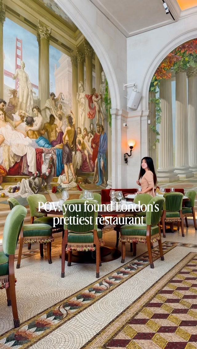 🏛️✨🍽️ Dinner with a side of Greek mythology?! This London restaurant takes extra to a whole new level 😍

Bacchanalia in Mayfair looks like something straight out of a fantasy, with giant sculptures soaring above the tables 🦄 

🍽️ Expect Greek and Mediterranean dishes in a setting made for dressing up and making a whole evening of it ✨

📍 Bacchanalia | Mayfair, London

Save this for your next London trip and send it to someone who loves an over-the-top restaurant! Would you eat here? 👀

Follow @traveljeanieous for more unique places around the world 🌍