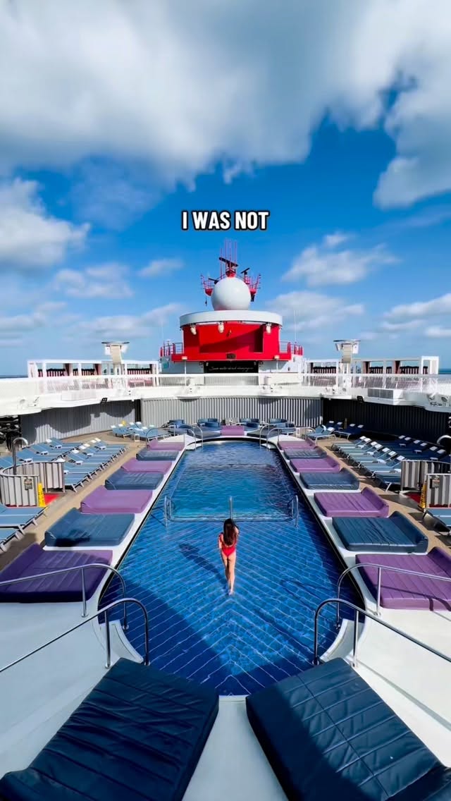 I was on the @virginvoyages x @tiktok creator cruise and I get it now 🛳️

Adults-only (no kids 🙌), 20+ dining options with no buffets, a full spa, amazing shows + nightlife, and a balcony hammock I could’ve stayed in all day. 

It honestly felt more like a modern luxury resort than a cruise…�and I already want to go again 😄

#sailingwithvirgin #virginvoyages