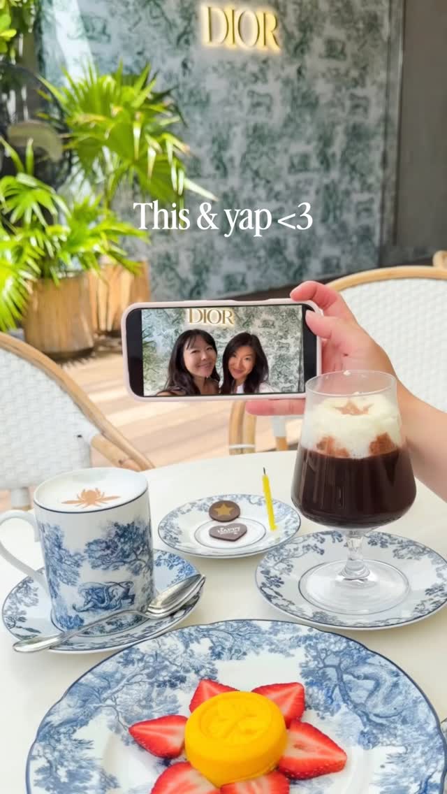 Coffee date, but make it Dior 💖 save & send this to your people ☕️

📍 Dior Cafe, Design District, Miami, Florida

👯‍♀️ with @journeywithlina 🎀