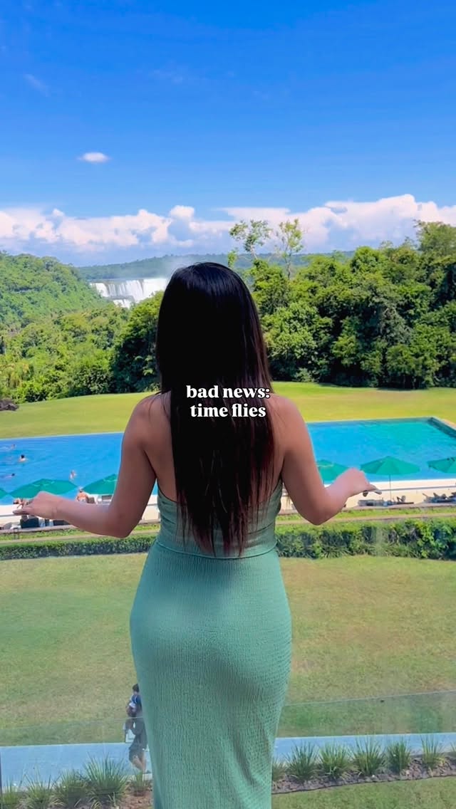 If you thought this was going to be a cheesy quote, it isn’t 😄 Time flies, but so do I 😄😎😎✈️

First Pic📍 Gran Melia Hotel, Iguazu Falls, Argentina