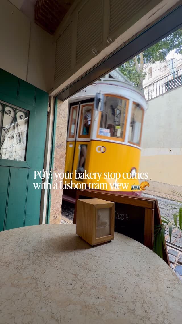 Wait, a bakery where you can watch Lisbon’s trams go by? 🚋🥐

If you’re exploring Alfama, add Fora Artisan Bakery to your morning walk. Stop in for coffee and a pastry, then linger a little to watch the trams pass outside.

📍 Fora Artisan Bakery — Calçada de São Vicente 95, Lisbon

Save this for your Lisbon itinerary and send it to someone you’d take on a pastry run 🤎 Follow @traveljeanieous for more places to discover!

#LisbonPortugal #Alfama #LisbonBakery #LisbonTravel #VisitLisbon